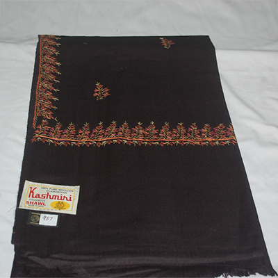 "Ladies Shawl with Embroidery work -1133-code001 - Click here to View more details about this Product